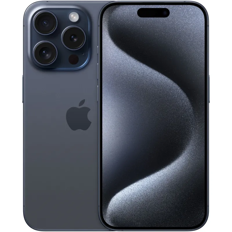 Apple iPhone 15 Pro Max, 256GB, 5G, Blue Titanium