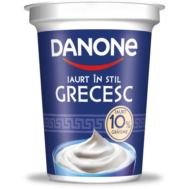 Iaurt grecesc Danone, 10% grasime, 375 g