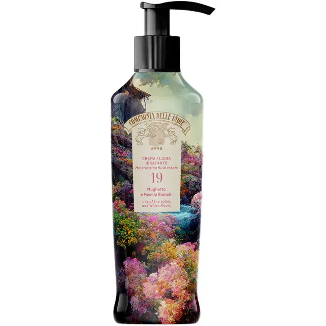 Lotiune de corp hidratanta Campagnia delle Indie 19 Lacramioare si Mosc alb, 250 ml