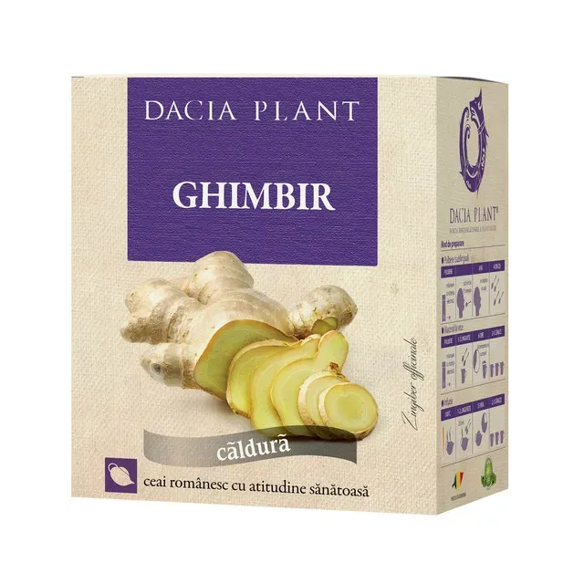 Ceai ghimbir Dacia Plant, 50 g
