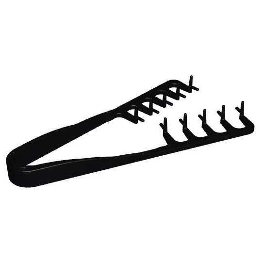 Pieptene pentru texturat parul / Cleste, Produs Premium, Plastic, Negru
