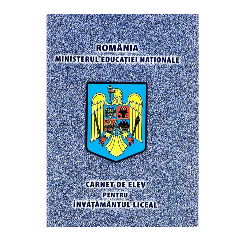 Carnet de elev clasele IX - XII