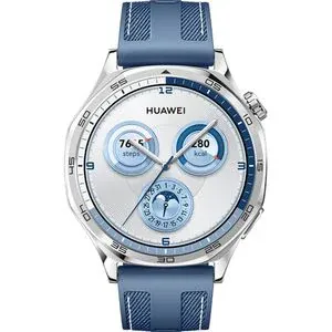 Smartwatch HUAWEI Watch GT 5 46mm, GPS, Android/iOS, Blue Woven Strap