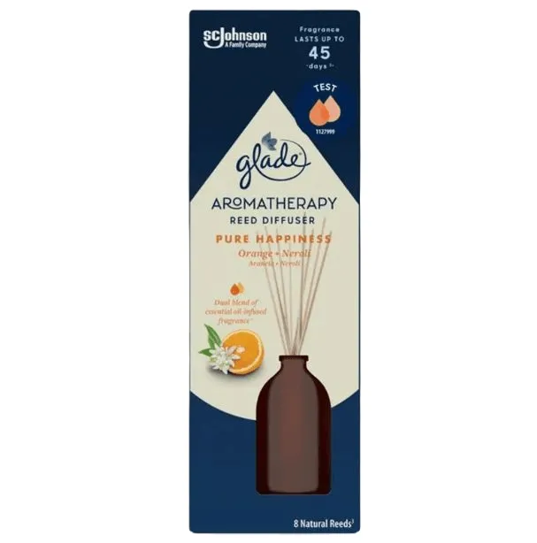 Odorizant camera Glade Reeds Pure Happiness, 80 ml