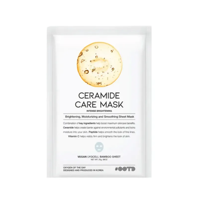 Masca servetel #OOTD pentru luminozitate si revitalizare, ceramide, 25 g