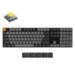 Tastatura Mecanica Wireless Keychron K5 QMK Version 2, Bluetooth 5.2, Shine-Through, Low Profile 2.0 Mechanical Switch Banana