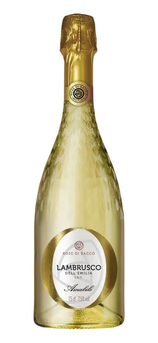 Vin spumant alb dulce Rose di Bacco Lambrusco Amabile, 0.75 l