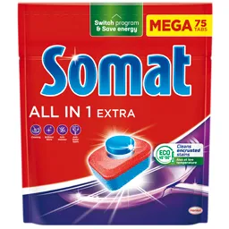 Detergent masina de spalat vase, 75 tablete