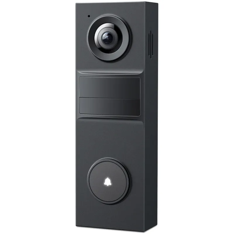 Camera de supraveghere wireless cu sonerie TP-Link Tapo D205, 2K 3MP, unghi de vizualizare larg 160°, detectare inteligenta de persoane, baterie reincarcabila 5200mAh, suporta panou solar Tapo, Two-Way Audio, IP54
