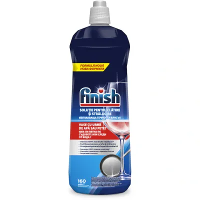 Solutie de clatire pentru masina de spalat vase Finish, 800 ml