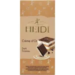 Ciocolata amaruie cu umplutura cu biscuiti, branza si cafea. 90g