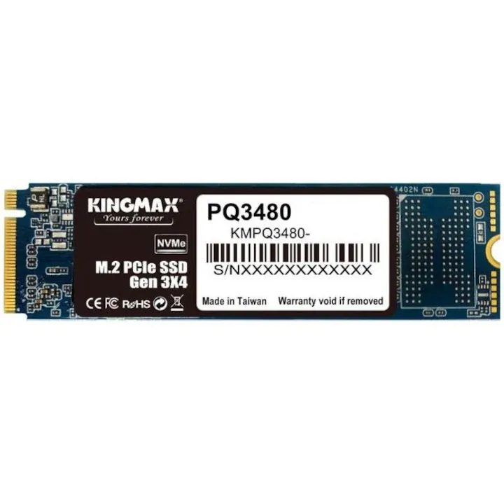Solid-State Drive (SSD) Kingmax PQ3480, 512GB, NVME M.2 2280 PCIe Gen3x4