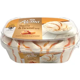 Inghetata aroma de vanilie si sirop de caramel 461g