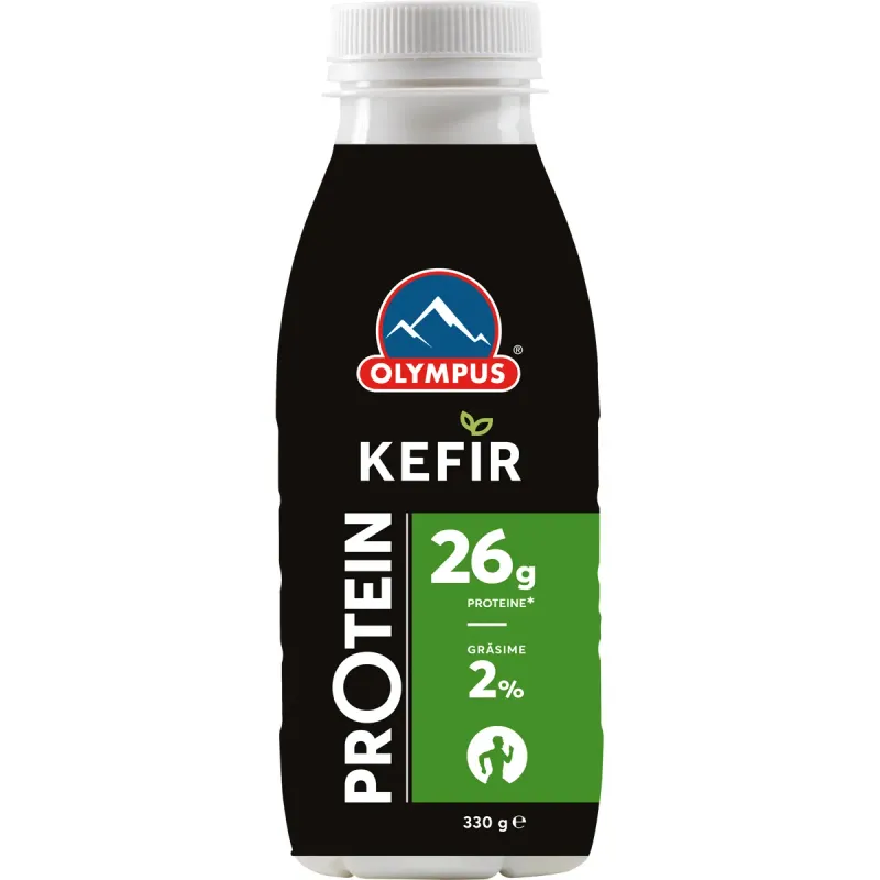 Kefir Olympus High Protein, 2% grasime, 330 g