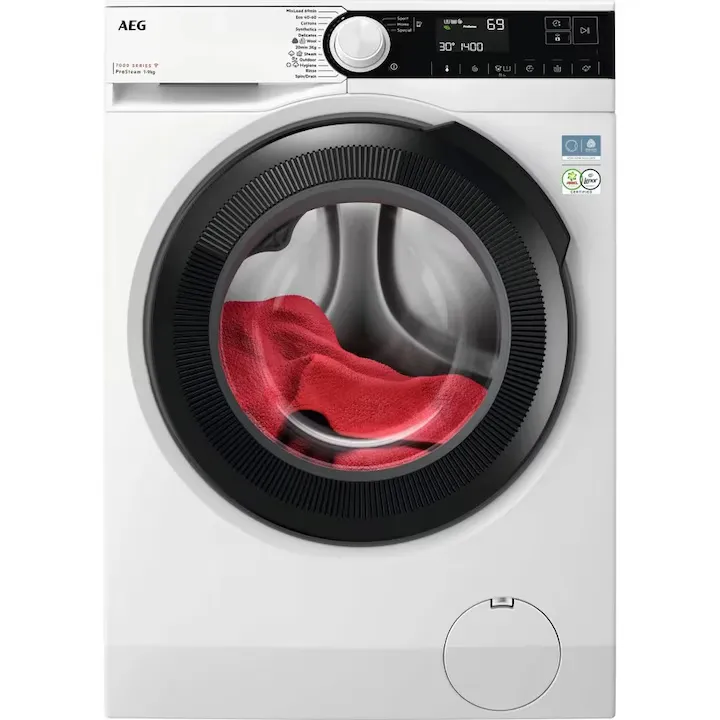 Masină de spălat AEG, încărcare frontală, capacitate 9 kg, 1400 rpm, WiFi, ProSense, ProSteam