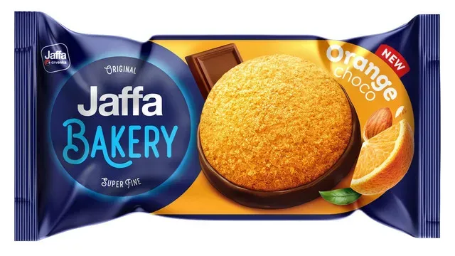 Prajitura cu ciocolata si aroma de portocala Jaffa Bakery, 60 g