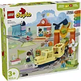 LEGO DUPLO Town Tren comunitar mare si interactiv 10428