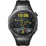 Smartwatch HUAWEI Watch GT 5 Pro 46mm, GPS, Android/iOS, Black Fluoroelastomer Strap