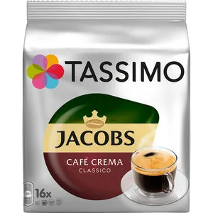 Capsule cafea TASSIMO Jacobs Cafe Crema Classico, 16 capsule, 112g