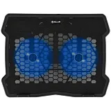 Cooler laptop Tellur Basic, 15.6", 2 ventilatoare, Negru