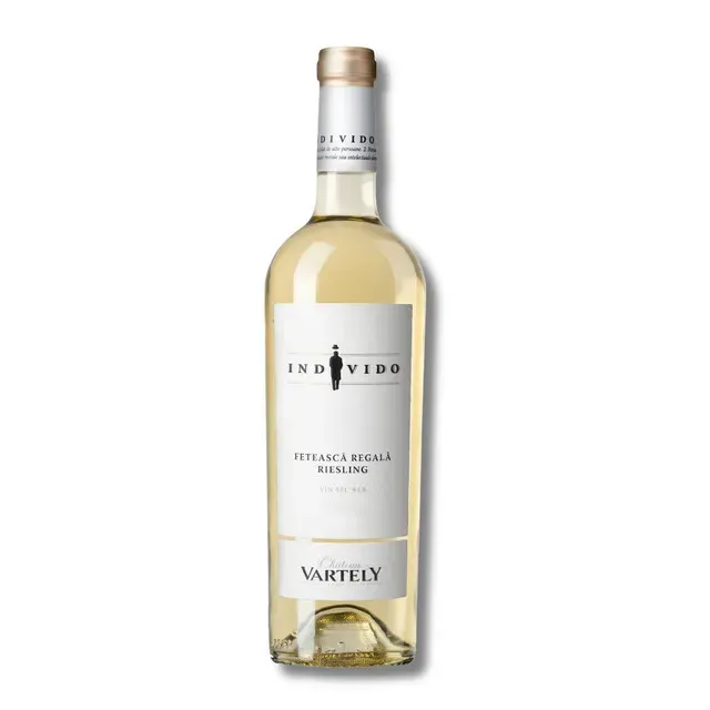 Vin alb sec Chateau Vartely Individo, Feteasca Regala si Riesling, 0.75 l
