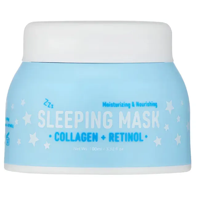 Masca de noapte pentru stralucire cu AHA si BHA, Look At Me, 100 ml