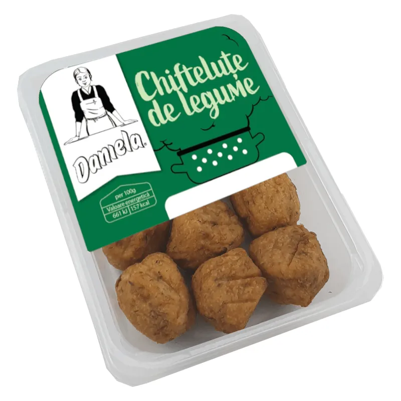 Chiftelute de legume Daniela's, 220g