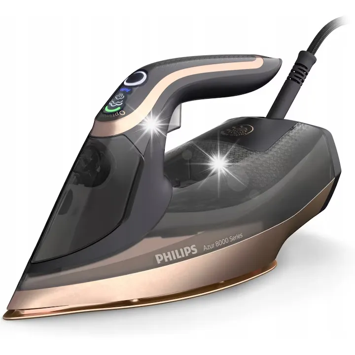 Fier de calcat cu abur Philips Azur 8000 Series DST8041/80, 3000 W, abur continuu 80 g/min, abur puternic 260 g, capacitate rezervor 350 ml