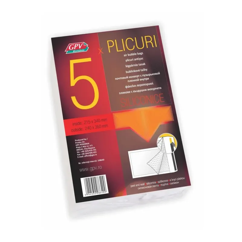 Plicuri antisoc C4 9864 ShockBlock, 5 buc