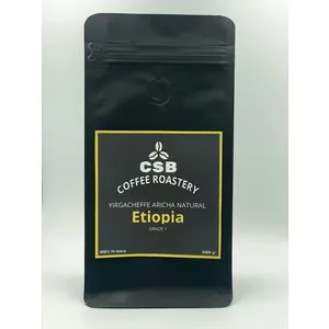 Cafea macinata de specialitate proaspat prajita, CSB Coffee Roastery, Etiopia, 500 gr