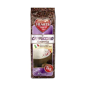 Cappuccino amaretto Hearts, 1 kg