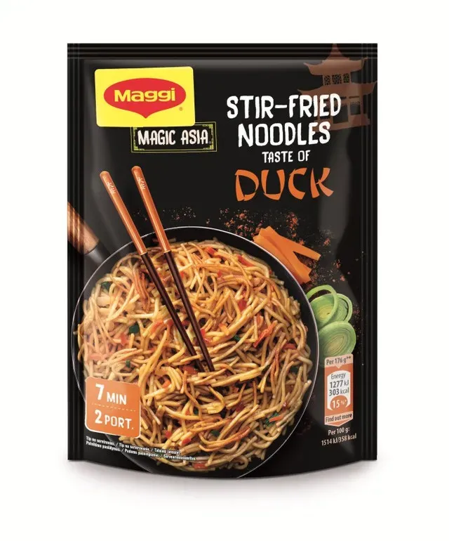 Amestec pentru taitei prajiti cu gust de rata Maggi Magic Asia, 119 g