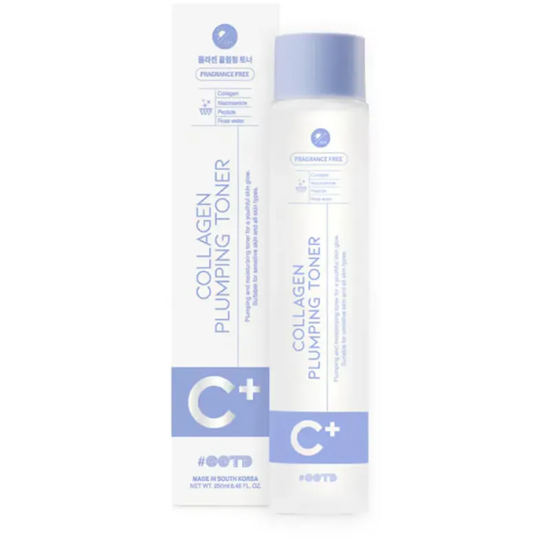 Toner pentru rutina de dimineata cu colagen #OOTD, 250 ml