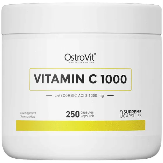 Supliment alimentar OstroVit Vitamin C 1000mg 250 caps