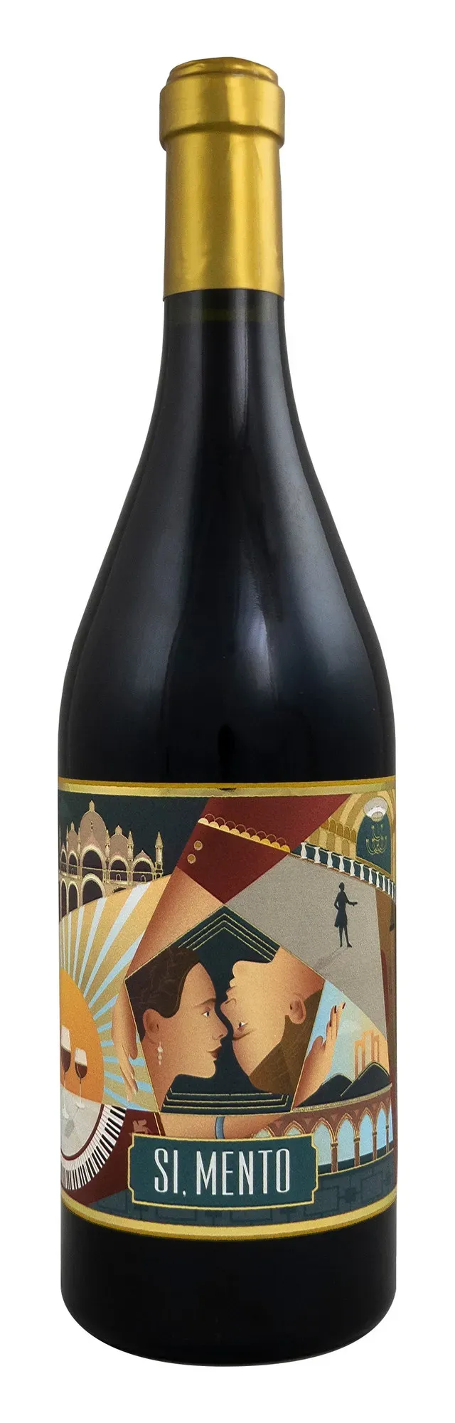 Vin rosu demisec Cantina di Negrar Si. Mento, Corvina si Corvinone, 0.75 l