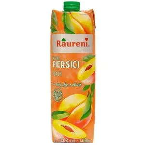 Nectar de piersici cu pulpa Raureni, 1 l