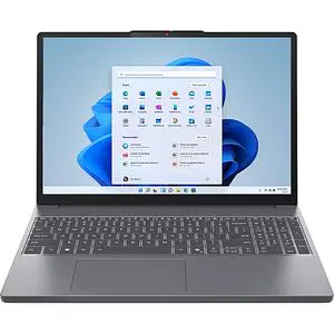 Laptop LENOVO IdeaPad Slim 3 15ARP10, AMD Ryzen 5 7535HS pana la 4.55GHz, 15.3" WUXGA, 8GB, SSD 512GB, AMD Radeon 660M Graphics, Windows 11 Home, Luna Grey