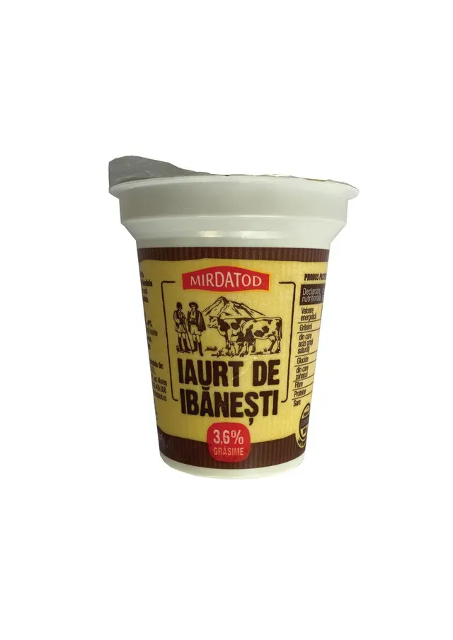 Iaurt de Ibanesti Mirdatod, 3.6% grasime, 140 g