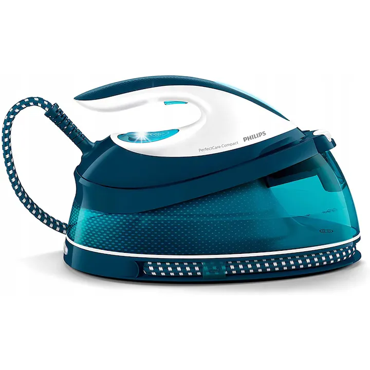 Statie de calcat cu abur Philips GC7844/20, 2400W, 1.5L, 9.3x22.3x37.3cm