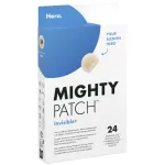 Plasturi hidrocoloidali anti acnee Hero Cosmetics Mighty Patch Invisible+ pentru tratarea cosurilor cu puncte albe, 24 bucati