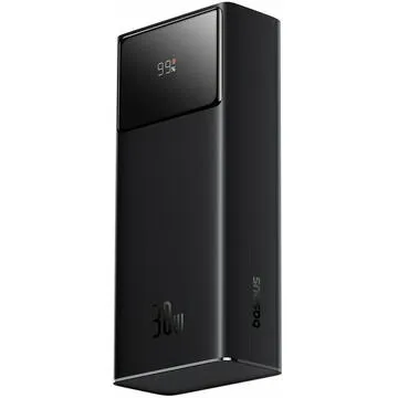 Baterie externa Baseus Star-Lord Digital Display 30.000mAh 30W Incarcare rapida cablu USB-A la USB-C inclus Negru