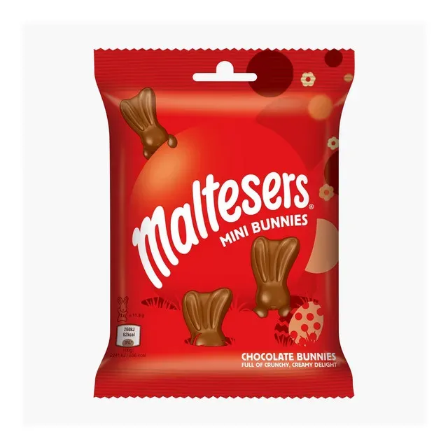 Ciocolata cu lapte Maltesers Mini Bunnies, 58 g