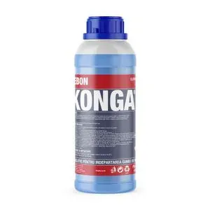 Detergent lichid Konga, Automat, Cu enzime pentru rufe, Cu parfum Fresh de munte, 1L, 24 spalari