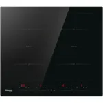 Plita incorporabila HISENSE HI6442BSCE, Inductie, 4 arzatoare, Touch Control, negru