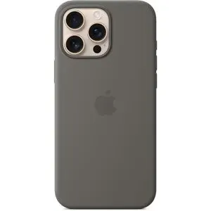 Husa telefon APPLE iPhone 16 Pro Max Silicone Case cu MagSafe - Stone Gray, MYYV3ZM/A
