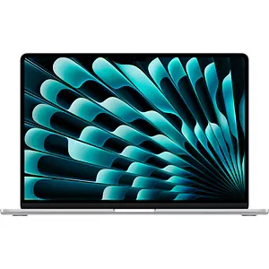 Laptop APPLE MacBook Air 15 mw1g3ro/a, Apple M4, 15.3" Retina Display, 16GB, SSD 256GB, 10-core GPU, macOS Sequoia, Silver, Tastatura layout INT, Manual RO