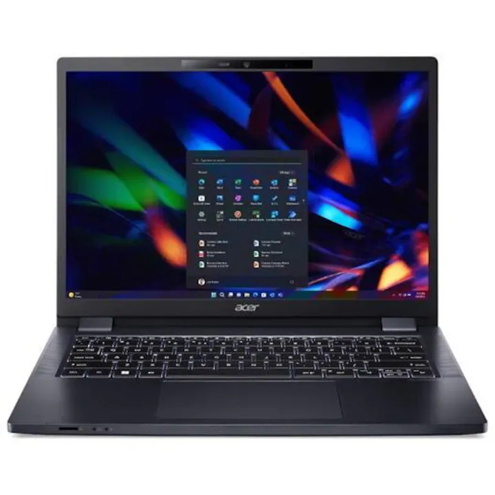 Acer TravelMate TMP414-53 cu procesor Intel Core i5-1335U, 14", WUXGA, 16GB RAM, 1TB SSD, Windows 11 Pro, Quiet Blue