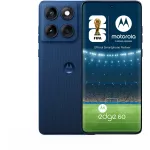 Telefon mobil Motorola Edge 60, Dual SIM, 256GB, 8GB RAM, 5G PANTONE Gibraltar Sea