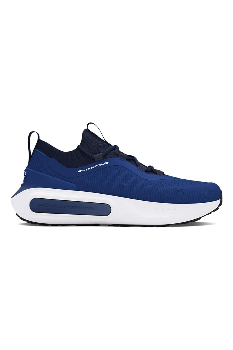 Under Armour, Pantofi sport slip-on Phantom 4, Albastru royal/Bleumarin