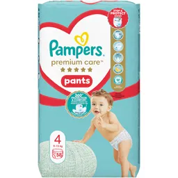Scutece chilotel bebelusi Marimea 4, 9-15 kg, 58 buc